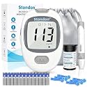 Stondon G-430 Blood Glucose Monitor Kit, 50 Strips & Lancets for Diabetes