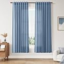 Stone Blue Semi Sheer Curtains 72 Inches