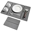 Stone Drying Mat for Kitchen Counter, Quick Dry Stone Dish/Bath Mat 24"x16"