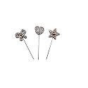 stone hijab pin set of 3 pcs/scarf pin/hijab pin