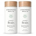 Stonehenge Health Dynamic Brain | Nootropic Supplements for Memory and Focus | BacoMind® Bacopa Loins Mane Huperzine A - 60ct (Pack of 2)