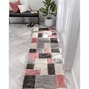 3D Embossed Shaggy Carpet Modern Fur Rugs for Bedroom Living Room, Drawing Room, Bedroom Runner Plush Microfiber Fabric - (D-9, 2x5 Feet)