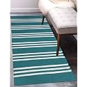 Cotton Carpet Runner 22x60 Inch for Living Room, Bedroom, Kids Room, Kitchen, Bedside Runner - (New - Fabric 1, 2x5 Feet)