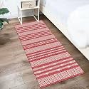 Cotton Carpet Runner 22x60 Inch for Living Room, Bedroom, Kids Room, Kitchen, Bedside Runner - (Cotton -4, 2x5 Feet)