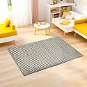 STONEMUNK® Jute Braided Natural Rug Hand Woven &amp; Reversible for Living Room Kitchen Entryway Rug, Jute Burlap Braided Rag Rug, Farmhouse Rag Rug, Rustic Rug - (Braided, 3x5 Feet)