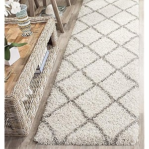 super soft shaggy rugs fluffy carpets indoor modern plush area rugs for living room bedroom kids room upgrade anti skid durable rectangular fuzzy rug - ivory - box 2x5 feet