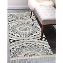 Toufted Cotton Carpet Runner 22x60 Inch for Living Room, Bedroom, Kids Room, Kitchen, Bedside Runner - (Printed -9, 2x5 Feet)