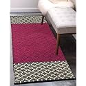 Water Absorbable Cotton Carpet Runner 22x60 Inch for Living Room, Bedroom, Kids Room, Kitchen, Bedside Runner - (New - Fabric 2, 2x5 Feet)