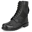STONIX® PARABOOT-L2 Leather Safety Boots Men's With Fiber Toe Cap, Slip Resistant, Comfortable for Industrial &amp; Construction Heavy Work,(SIZE-07, BLACK)