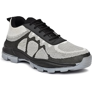 stonix stepguard safety shoes for men lightweight  dual density tpr sole  breathable material amp steel toe  industrial and construction heavy work shoes 6-10uk size
