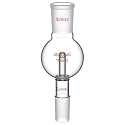stonylab Rotary Evaporator Bump Trap, Laboratory Rotary Evaporator with 29/42 Outer Upper Joint and 24/40 Standard Taper Inner Lower Joint Rotovaps, 100 ml