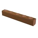 Stool Foldable, Sleek Indoor Decor, Brown Collapsible Stool with Honeycomb Structure, Supports Heavy Weight, Fit for Bedroom, Living Room and Dining Room(Round Seat Cushion, 98.4" x 14.2" x 15.10")