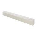 Stool Foldable, Sleek Indoor Decor, White Collapsible Stool with Honeycomb Structure, Supports Heavy Weight, Fit for Bedroom, Living Room and Dining Room(Round Seat Cushion, 118.1" x 14.2" x 15.17")