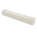 Stool Foldable, Sleek Indoor Decor, White Collapsible Stool with Honeycomb Structure, Supports Heavy Weight, Fit for Bedroom, Living Room and Dining Room(Round Seat Cushion, 98.4" x 14.2" x 15.16")