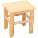 Stool Foot Stool,Solid Wood Stool,Non-Slip Wear Pad,Tenon Wood Craft,Four Sizes,Change Shoe Bench,25cm