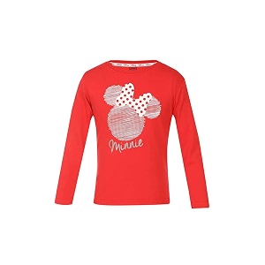 stop by shoppers girls round neck graphic print tee_purple