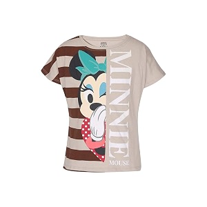 stop by shoppers girls round neck graphic print tee_purple