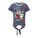 STOP by Shoppers Girls Round Neck Graphic Print Tee_Purple