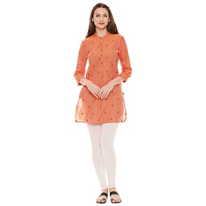 STOP by Shoppers Womens Band Collar Striped