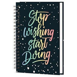Stop Wishing Start Doing Printed Cover A5