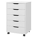 Storage/Organization, 5/7 drawer, White (5 Drawer S2, White)