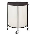 StorageWorks Rolling Laundry Hamper, Heavy-Duty 200L Round Laundry Basket with Wheels