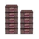 Non Woven Saree Covers With Zip|Saree Covers For Storage|Saree Packing Covers For Wedding| Cloth Storage Cloth Storage with Transparent Window for Suit, Lehenga, Dress Packing bag (9)