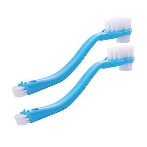 store2508 2 pcs long handle shoe cleaning brush cleans inside the shoe and cleans the sole as well