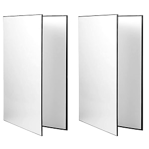 store2508 3 in 1 photography reflector background cardboard 17 x 12 inch folding light diffuser board for still life product and food photo shooting 2 pcs silver