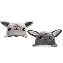 Storescent Reversible Bunny Soft Toys for Kids, Stuffed Animal Plush Soft Toys for Boys and Girls | Plushie Toy (Gray + White Bunny)