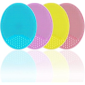 storescent skin soother baby bath brush exfoliating and massaging cradle cap bath brushes for baby pack of 4
