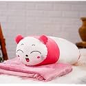 Storescent Soft Plush Hugging Pillow with Blanket, Cute Animal Stuffed Toy - Gifts for Cuddling, Sleeping, and Room Decoration (Cute Kitty)