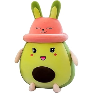 storescent hidden fruit bunny soft toys for kids stuffed animal plush toys  medium cute strawberry rabbit - zipper plush toy medium orange strawberry bunny - zipper
