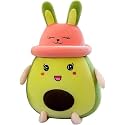 Storescent Hidden Fruit Bunny Soft Toys for Kids, Stuffed Animal Plush Toys | Medium, Cute Strawberry Rabbit - Zipper Plush Toy (Medium, Orange Strawberry Bunny - Zipper)