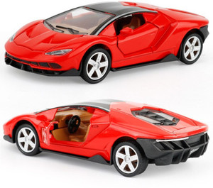 Storex Premium Red Lamborghini Diecast Toy Car