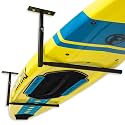 StoreYourBoard Standup Paddle Board and Surfboard Garage Storage Rack - Adjustable Ceiling Mount Hanger for SUP Storage, Heavy Duty Overhead Paddleboard Organizer for Garage, Space Saving Rack