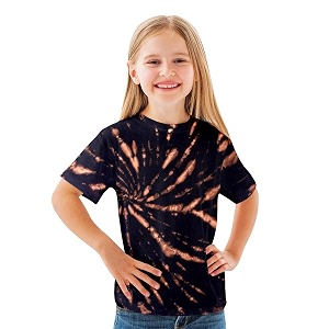 Stories.Label Girl Cotton Printed T-Shirts in Half