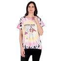 Stories.Label Women 100% Cotton Printed Tshirt in Ribbed Neck Includes Plus Sizes, Regular Fit and Half Sleeves (Sizes Medium -5XL)