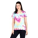 Stories.Label Women39s Tie Dye Printed Cotton Tshirt