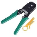 Storin 3 in 1 Modular Crimping Tool, RJ45, RJ11 CAT5e/CAT6 LAN Cutter with Cable Cutter