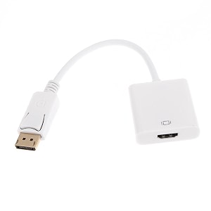 storin displayport to hdmi adapter dp display port to hdmi converter male to female gold-plated cord for lenovo dell hp and other brand