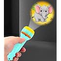 Storio 3 Slide Projector Flashlight Torch with 24 Patterns, Including ABCD Alphabets, Animals, Fruits Slides - Enhances Learning and Play, Perfect Night Light Gift for 7-Year-Old Boys and Girls