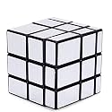 Storio Cubes High Speed Sticker Less Magic Puzzle Cube Game Toy (Mirror_Silver) for Kid