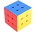 Storio Cubes 3X3 High Speed Sticker Less Magic Puzzle Cube Game Toy Pack of 1,Multicolor,for Kid