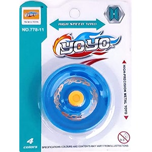storio fine quality high gloss high speed metal yoyo toy spinner toy 1 pcs color may vary glossy metal