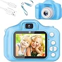 Storio Rechargeable Kids Camera Toy 3.0MP - Blue | 1080P Video Camera with 2-Inch Screen Supports 32GB with Games,Filters,Time-Lapse Educational Birthday Gift for Boys & Girls Age 3–12