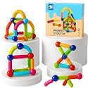 Storio Magnetic Building Blocks/Sticks Kids Toys, Educational Learning Sticks and Balls, Activities for Toddlers, Kids for 3+ Year Old | Best Gifts - 25pcs