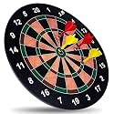 Storio Premium Magnetic Dart Board with 4 Darts - Fun Indoor and Outdoor Dart Game Set Toys for All Ages Kids, Boys and Girls - 15 Inch
