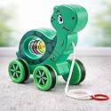 Storio Pull Along Toy for Toddlers - Turtle| Cute & Colorful Baby Pull Toy with Attractive Design | Developmental Learning for 1+ Year Old Boys & Girls | Durable, Safe & Non-Toxic