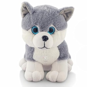 storio toy super cute plushie soft toys for kids  plush soft toys for baby boys and girls kids - husky dog  best valentine gift